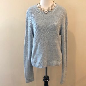Beautiful and soft light blue sweater